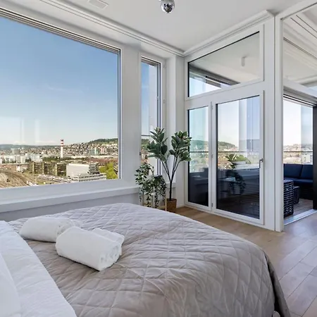 דירה Large Luxury Business Penthouse Near Main Station *